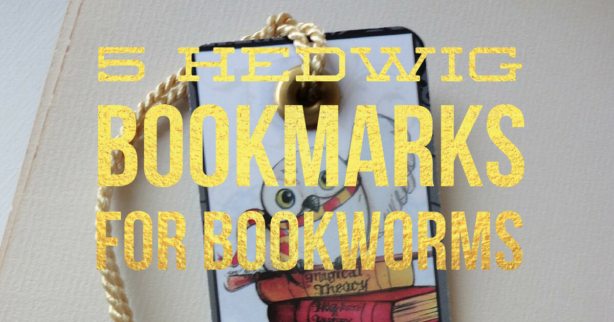 5 Hedwig Bookmarks For Bookworms