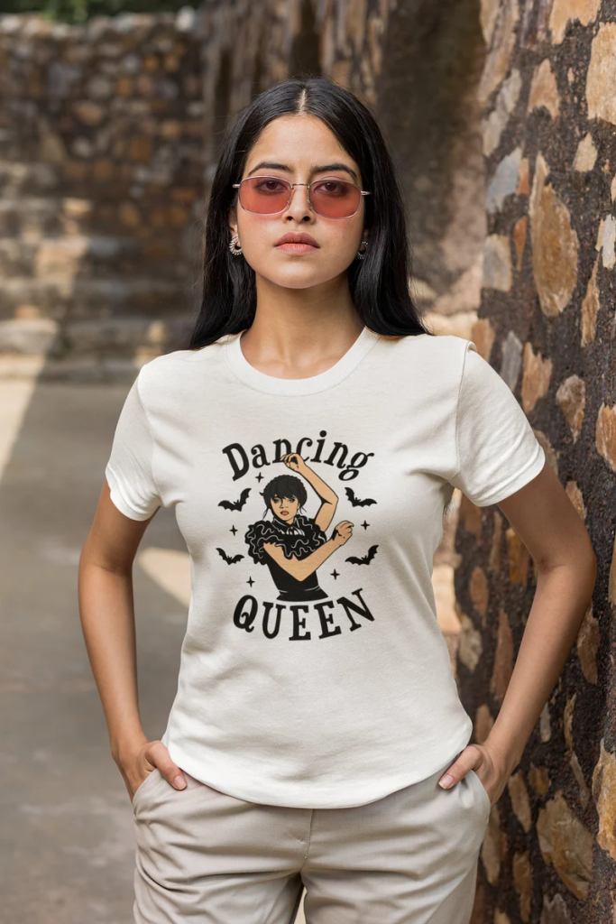 Dancing queen Wednesday t-shirts