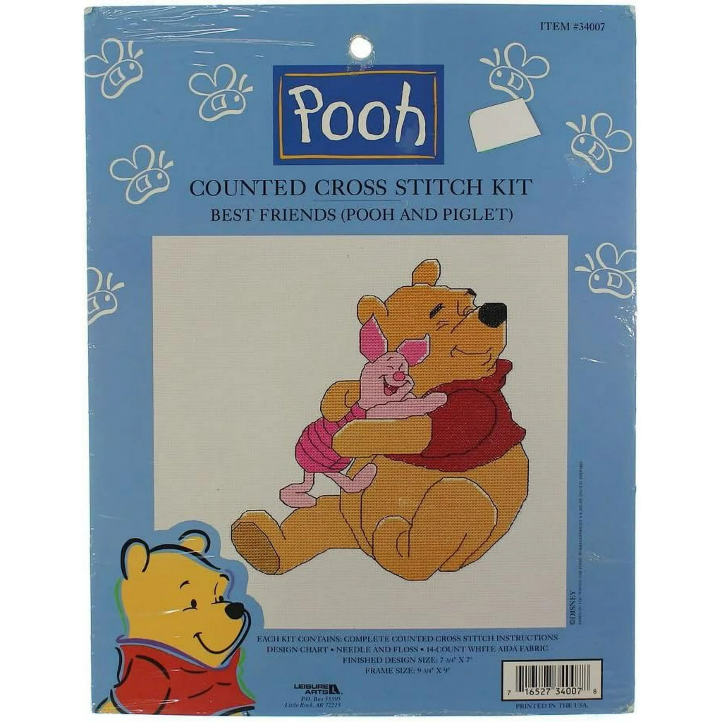 Pooh and piglet Winnie the Pooh cross stitch patterns
